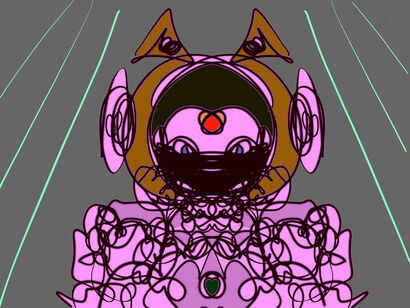 Amico mio (“My friend”) - a Digital Graphics and Cartoon Artowrk by Valter Nebuloni